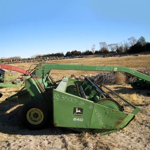 Used John Deere 240 Hay Cutting parts.