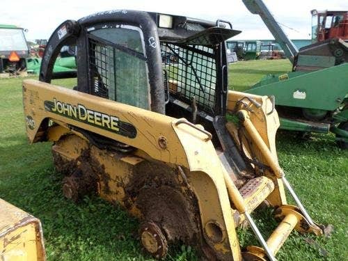 Used John Deere 240 Skid Steer Loader parts.