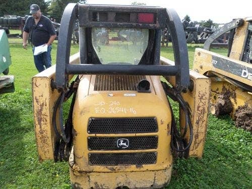 Used John Deere 240 Skid Steer Loader parts.