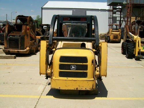 Used John Deere 240 Skid Steer Loader parts.