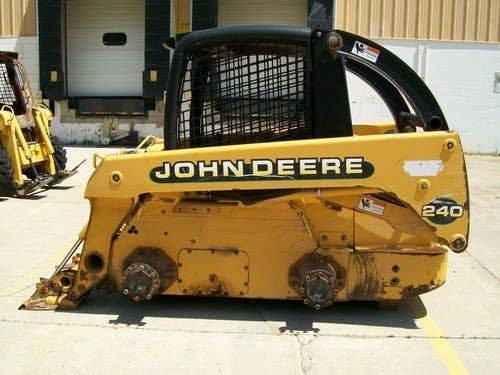 Used John Deere 240 Skid Steer Loader parts.