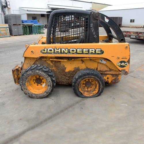 Used John Deere 240 Skid Steer Loader parts.