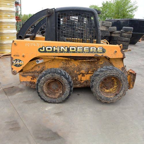 Used John Deere 240 Skid Steer Loader parts.