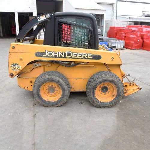 Used John Deere 240 Skid Steer Loader parts.