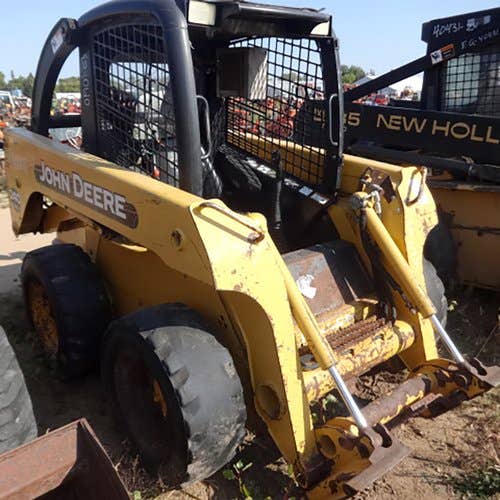 Used John Deere 240 Skid Steer Loader parts.