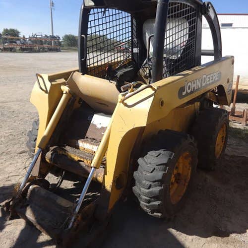 Used John Deere 240 Skid Steer Loader parts.