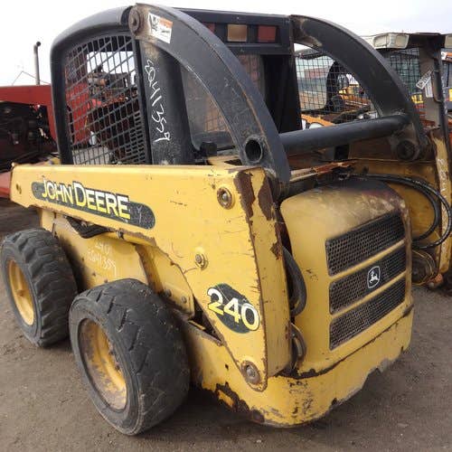 Used John Deere 240 Skid Steer Loader parts.