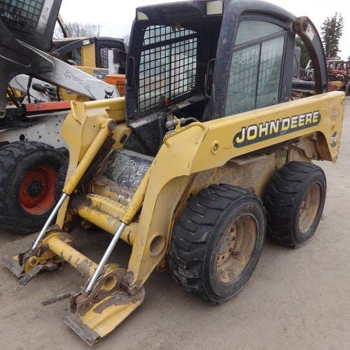 Used John Deere 240 Skid Steer Loader parts.