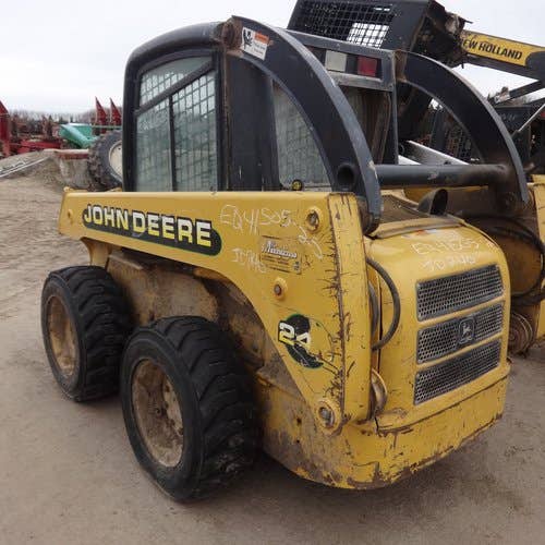 Used John Deere 240 Skid Steer Loader parts.