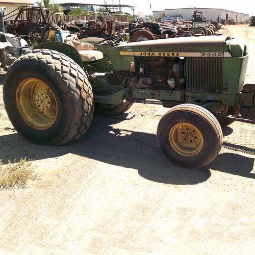 Used John Deere 2440 Tractor parts.