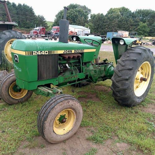 Used John Deere 2440 Tractor parts.