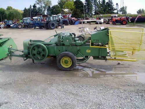 Used John Deere 24T Baler parts.