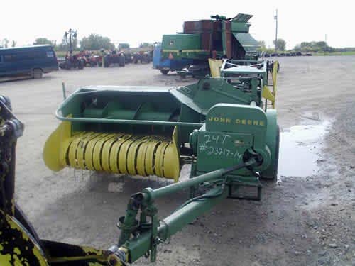 Used John Deere 24T Baler parts.
