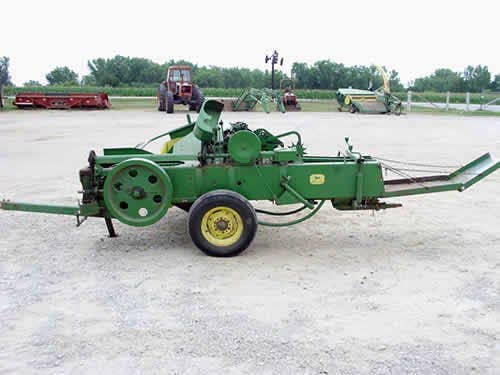 Used John Deere 24T Baler parts.