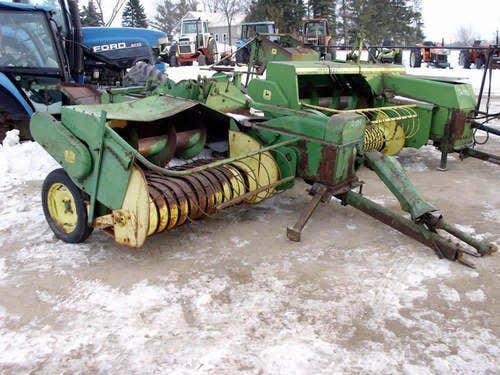 Used John Deere 24T Baler parts.