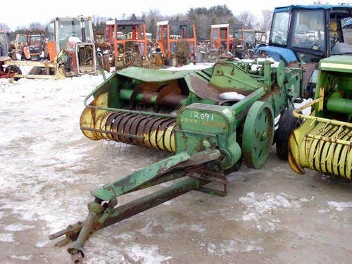 Used John Deere 24T Baler parts.