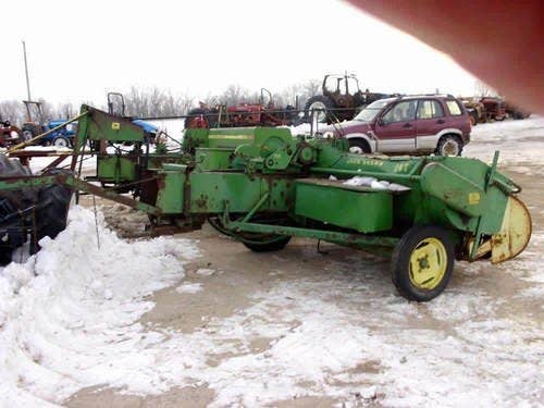 Used John Deere 24T Baler parts.
