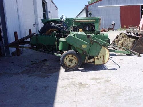 Used John Deere 24T Baler parts.