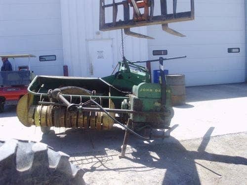 Used John Deere 24T Baler parts.