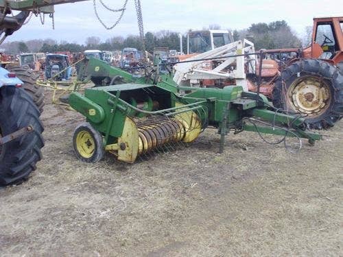 Used John Deere 24T Baler parts.