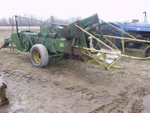 Used John Deere 24T Baler parts.
