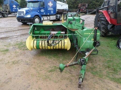 Used John Deere 24T Baler parts.