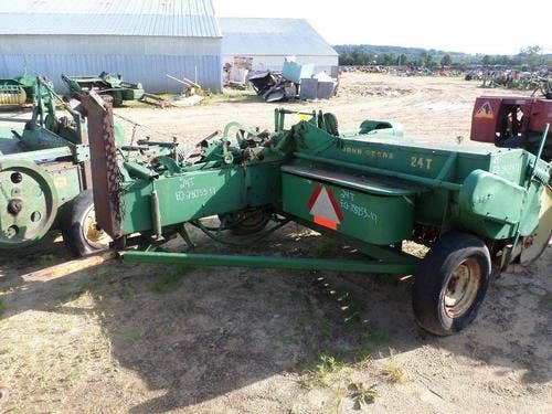Used John Deere 24T Baler parts.