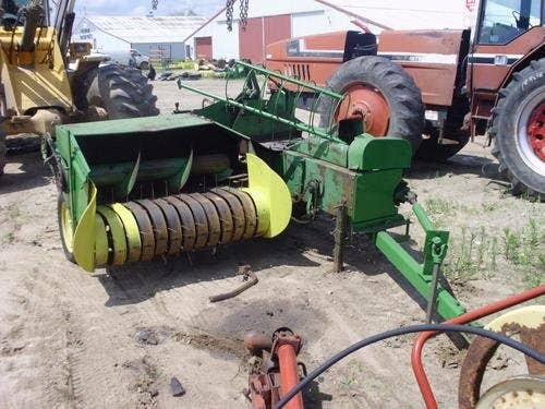 Used John Deere 24T Baler parts.