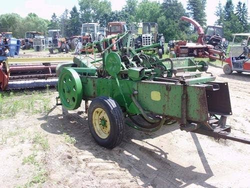 Used John Deere 24T Baler parts.