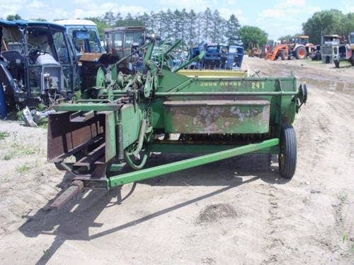 Used John Deere 24T Baler parts.