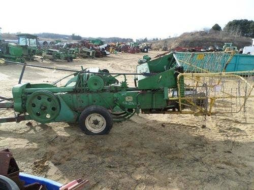 Used John Deere 24T Baler parts.