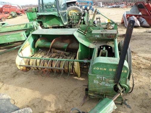 Used John Deere 24T Baler parts.