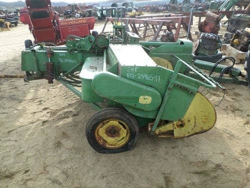 Used John Deere 24T Baler parts.