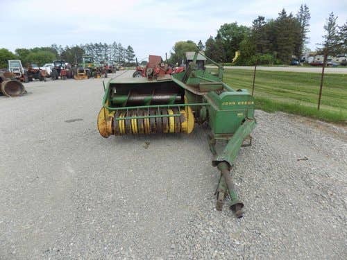 Used John Deere 24T Baler parts.