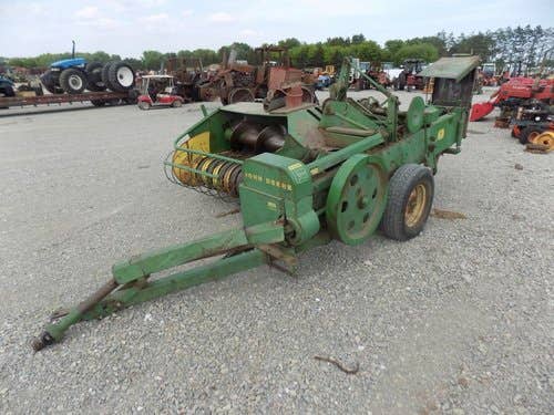 Used John Deere 24T Baler parts.