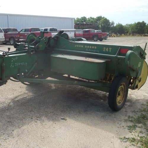 Used John Deere 24T Baler parts.