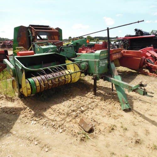Used John Deere 24T Baler parts.