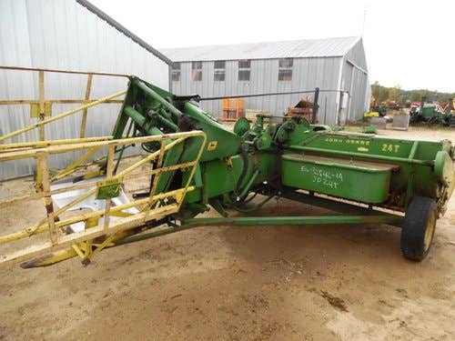 Used John Deere 24T Baler parts.