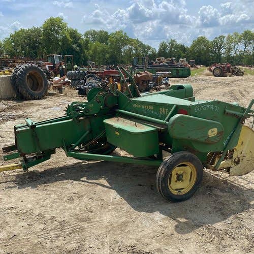 Used John Deere 24T Baler parts.