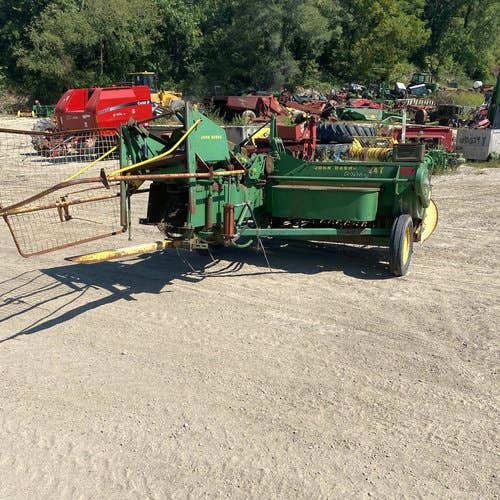 Used John Deere 24T Baler parts.