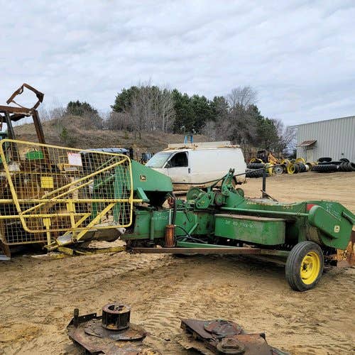 Used John Deere 24T Baler parts.