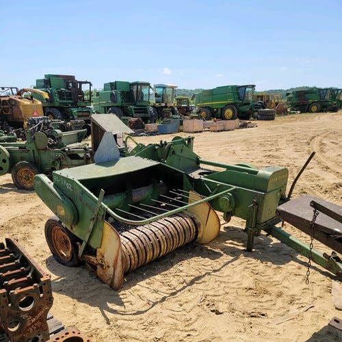 Used John Deere 24T Baler parts.
