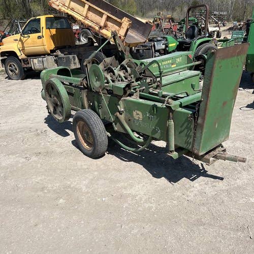 Used John Deere 24T Baler parts.