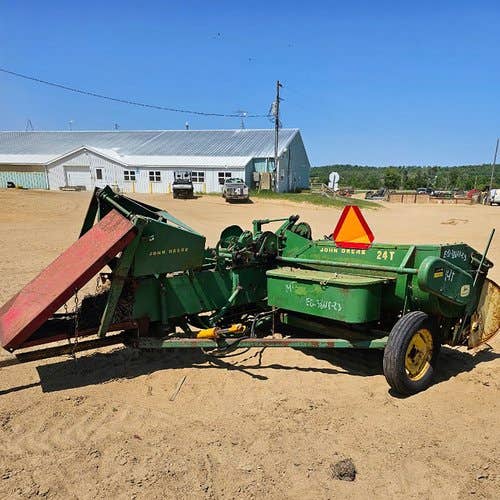 Used John Deere 24T Baler parts.