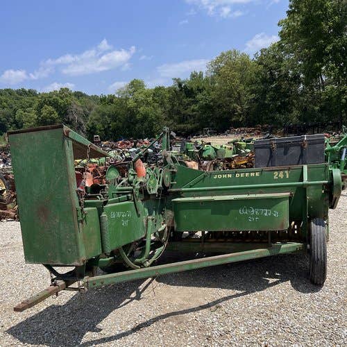 Used John Deere 24T Baler parts.