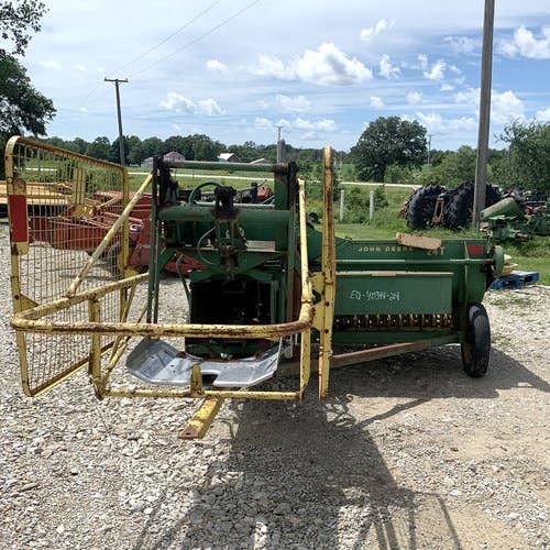 Used John Deere 24T Baler parts.