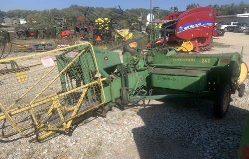 Used John Deere 24T Baler parts.