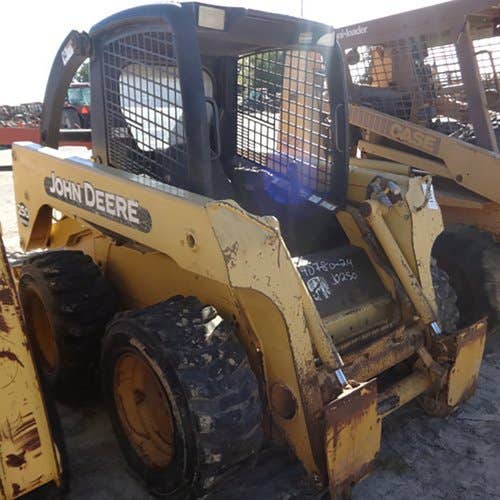 Used John Deere 250 Skid Steer Loader parts.