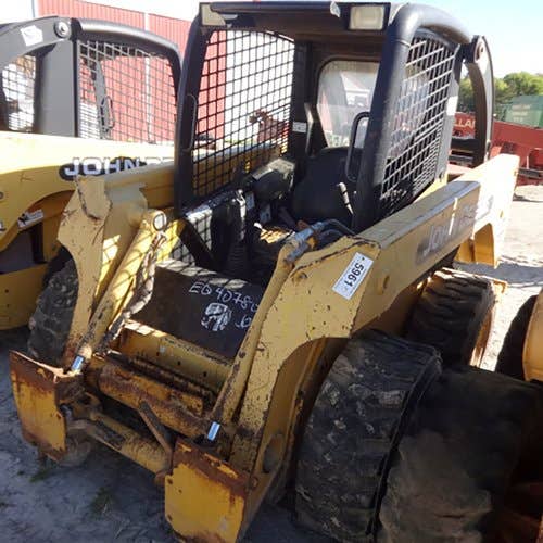 Used John Deere 250 Skid Steer Loader parts.