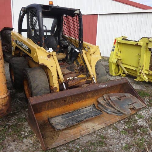 Used John Deere 250 Skid Steer Loader parts.